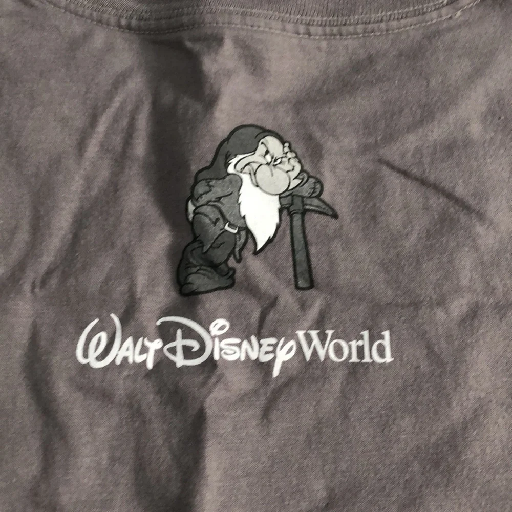 Disney Grumpy tee size L - Picture 4 of 5
